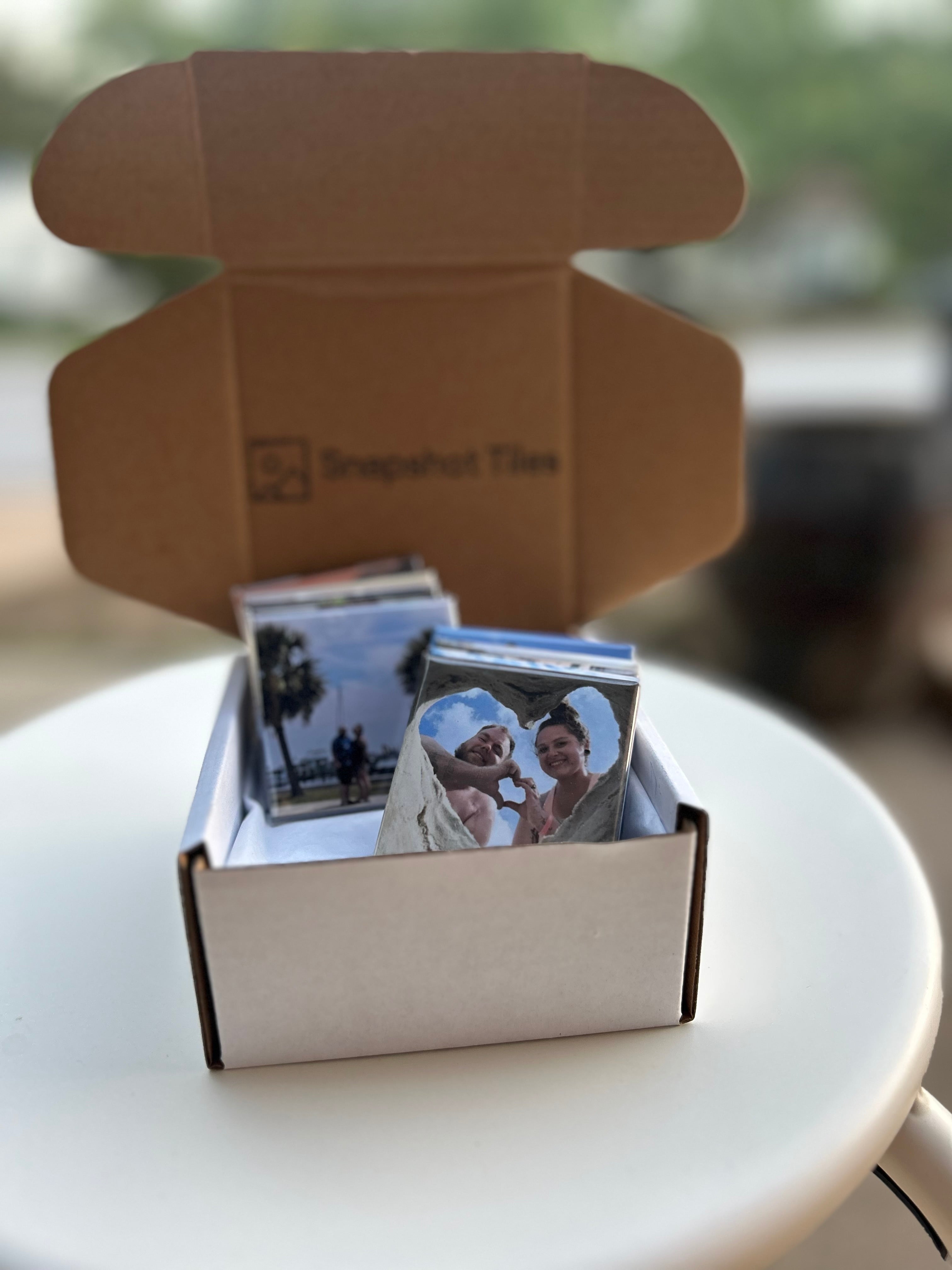 CUSTOM PHOTO MAGNETS - Set of 9
